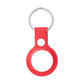 seraCase Leather Keyring for Apple AirTag for Red
