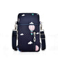 seraCase Shoulder Phone Pouch with Arm Band for Small QQ Blue