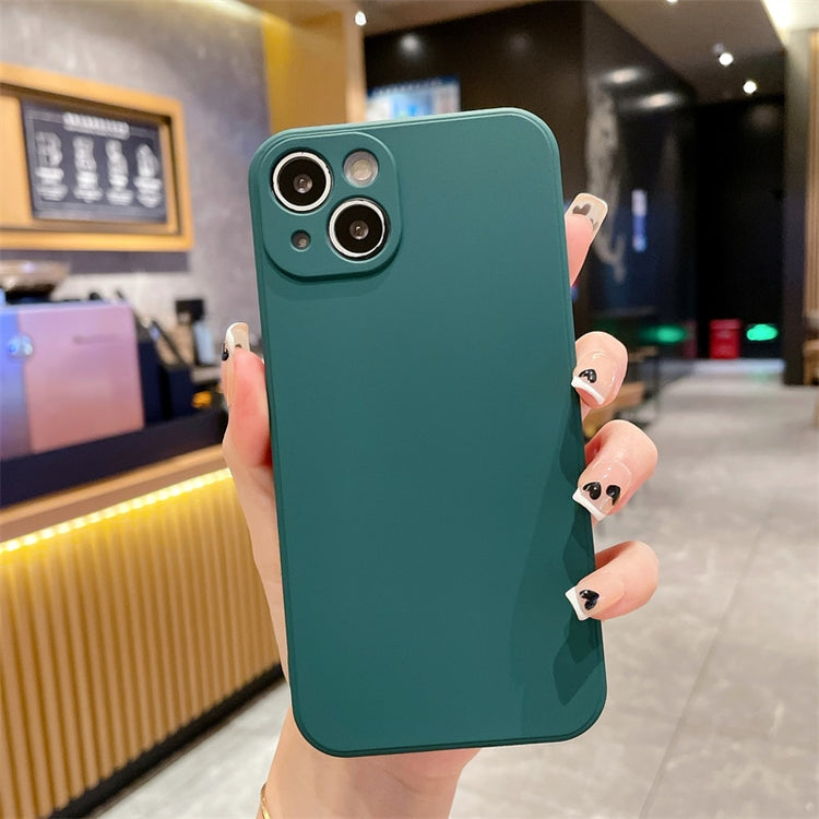 seraCase Colorful Liquid Silicone iPhone Case for iPhone 12 Pro Max / Dark Green