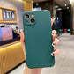 seraCase Colorful Liquid Silicone iPhone Case for iPhone 12 Pro Max / Dark Green