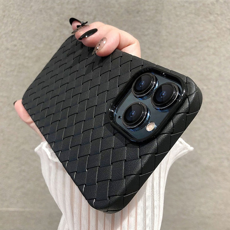 seraCase Breathable Weave Textured iPhone Case for iPhone 14 Pro Max / Black