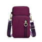seraCase Shoulder Phone Pouch with Arm Band for Larger Purple