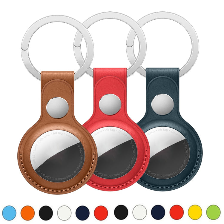 seraCase Leather Keyring for Apple AirTag for