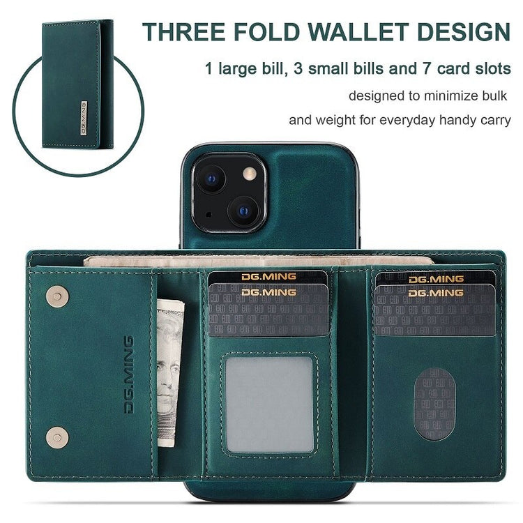 seraCase Smart Leather iPhone Case with Detachable MagSafe Wallet for