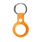 seraCase Leather Apple AirTag Key Holder for Yellow