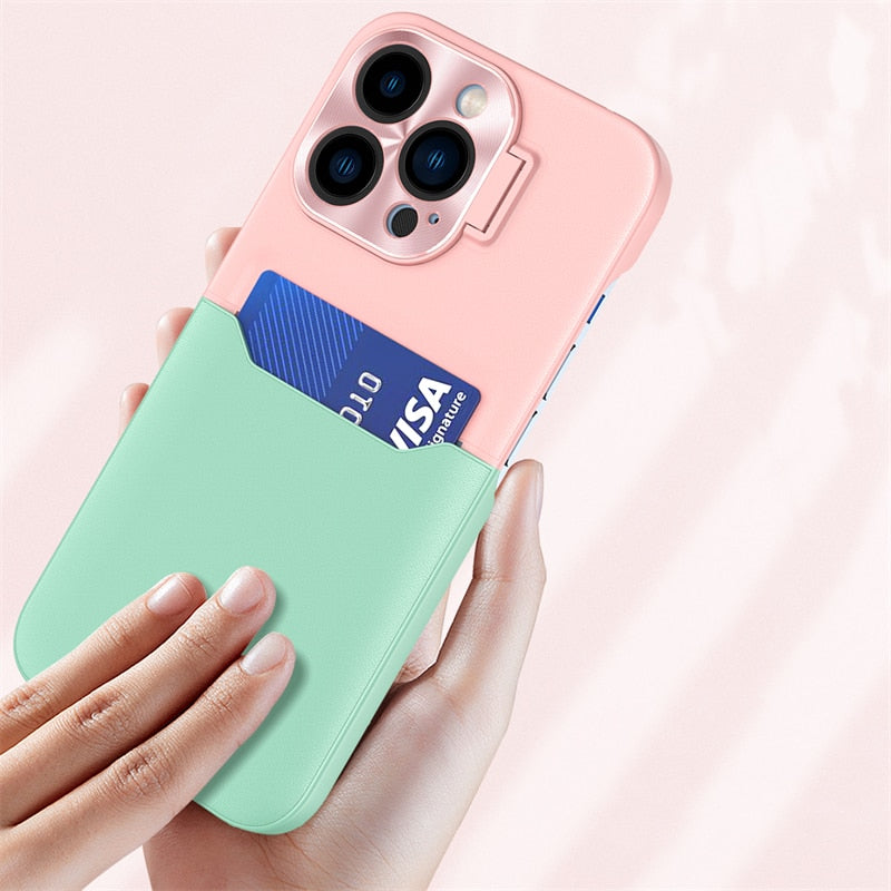 seraCase Elegant and Colorful iPhone Case with Wallet for