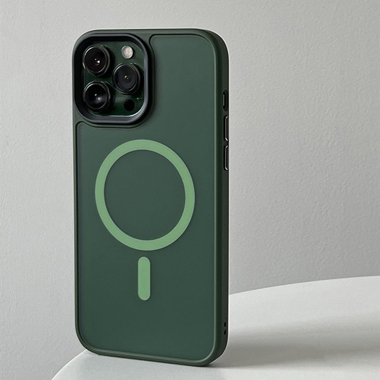 seraCase Ultra Thin Shockproof MagSafe iPhone Case for iPhone 14 Pro Max / Dark Green