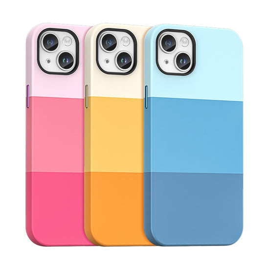 Funda iPhone 14 Pro Max silicona logo multicolor