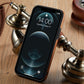 seraCase Luxury Leather Logo Cut iPhone Case for