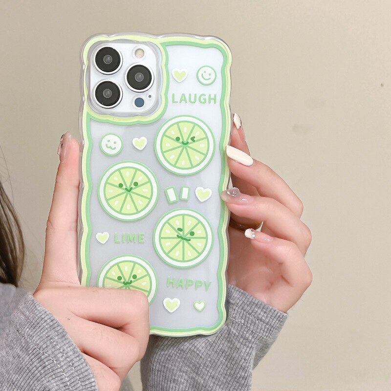 seraCase Happy Lemon Smiley iPhone Cover for