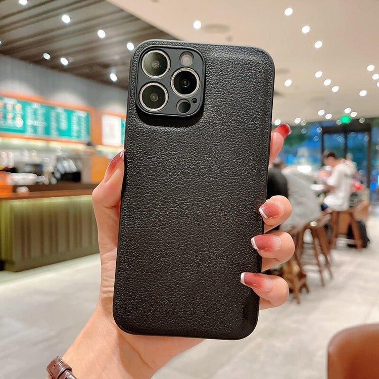 seraCase Leather Textured iPhone Case for iPhone 13 Pro Max / Black