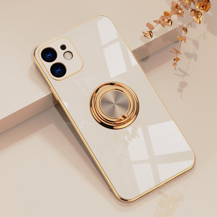 seraCase Cute Metal Ring Holder iPhone Case for iPhone 14 Pro Max / Pink
