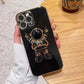 seraCase Glamorous Astronaut Stand iPhone Case for iPhone 13 Pro Max / Black