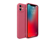 seraCase Colorful Soft Silicone iPhone Case for iPhone 13 Pro Max / Camellia Red
