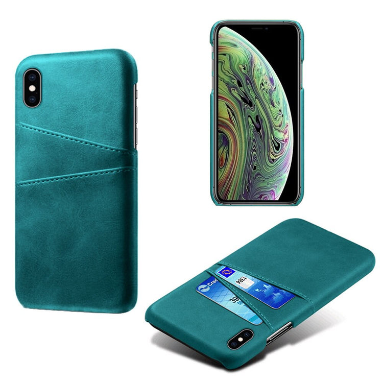 seraCase Leather Card Pocket iPhone Case for iPhone 13 Pro Max / Green