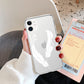 seraCase Transparent Leaf Design iPhone Case for iPhone 13 Pro Max / Silver