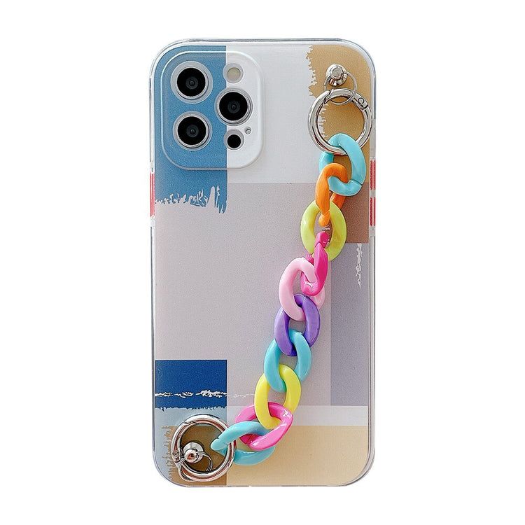 seraCase Abstract Graffiti Art Wrist Chain iPhone Case for iPhone 13 Pro Max / Style F