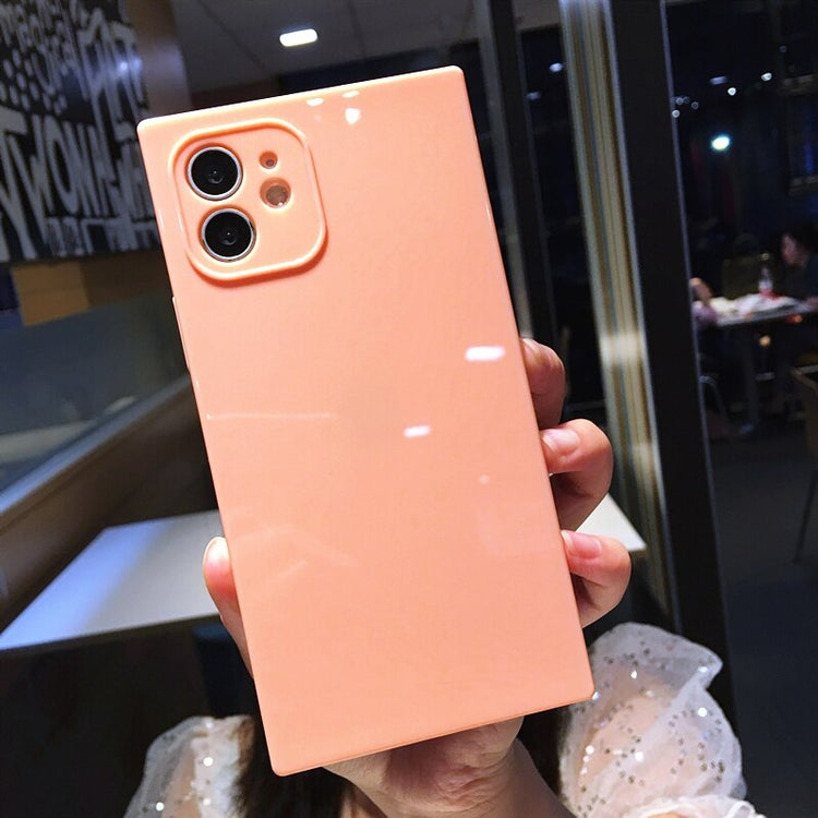 seraCase Cute Colorful Silicon Square iPhone Case for iPhone 13 Pro Max / Pink