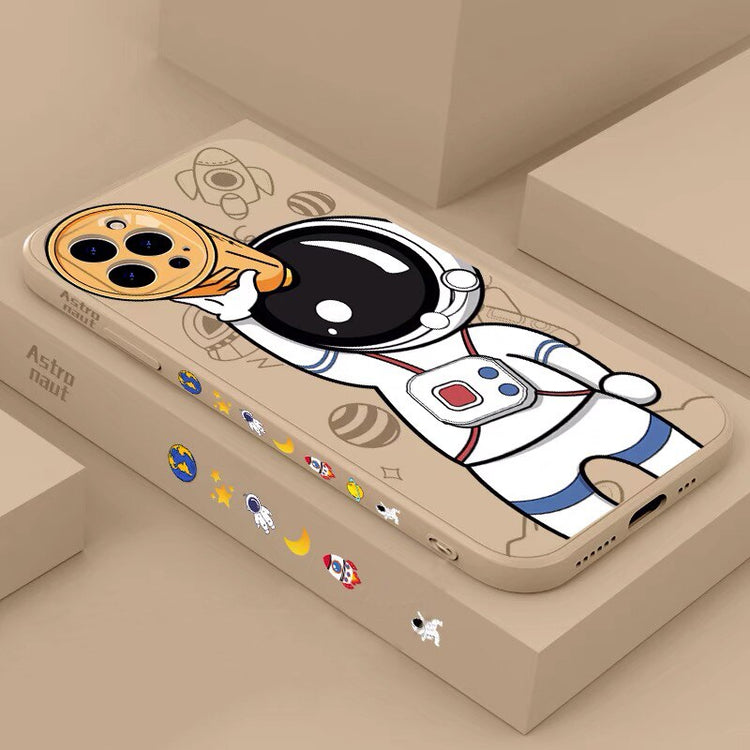 seraCase Astronaut Soft Silicone iPhone Case for iPhone 13 Pro Max / Skin