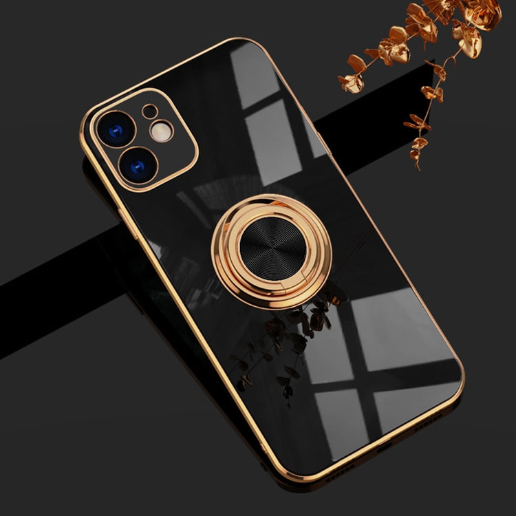 seraCase Cute Metal Ring Holder iPhone Case for iPhone 14 Pro Max / Black