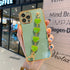 seraCase Luxury Heart Wrist Bracelet iPhone Case for iPhone 13 Pro Max / Light Green