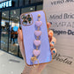 seraCase Luxury Heart Wrist Bracelet iPhone Case for iPhone 13 Pro Max / Purple
